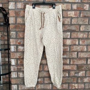 Secret Treasures Patterned Joggers, Size M